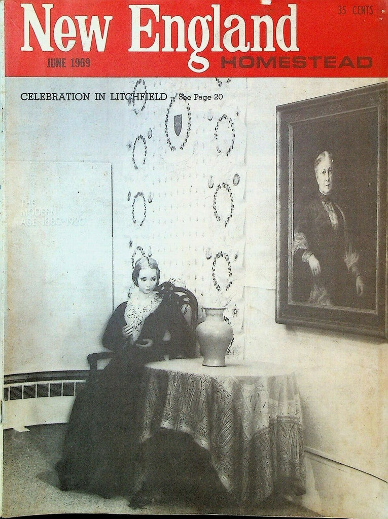 New England Homestead Magazine June 1969 Litchfield William Glenn Boyle