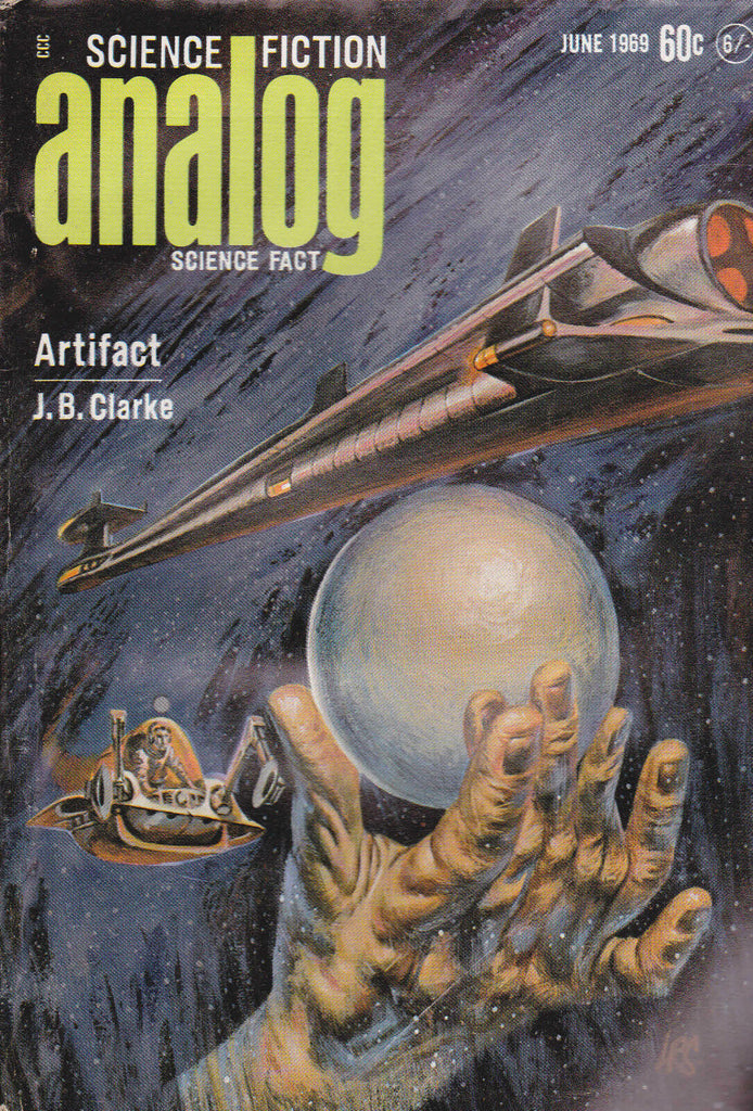Analog Magazine Anne McCaffrey Dramatic Mission JB Clarke June 1969
