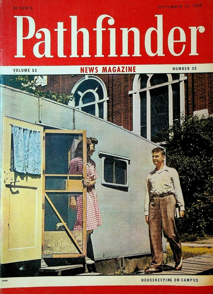 Pathfinder Magazine September 25 1946 Chiang Kai-shek China Buddhism