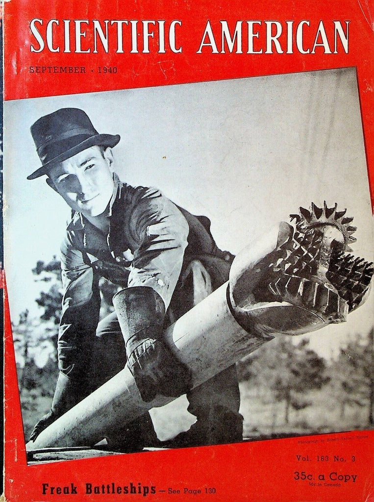 Scientific American September 1940 David Burpee Helicopters National Defense