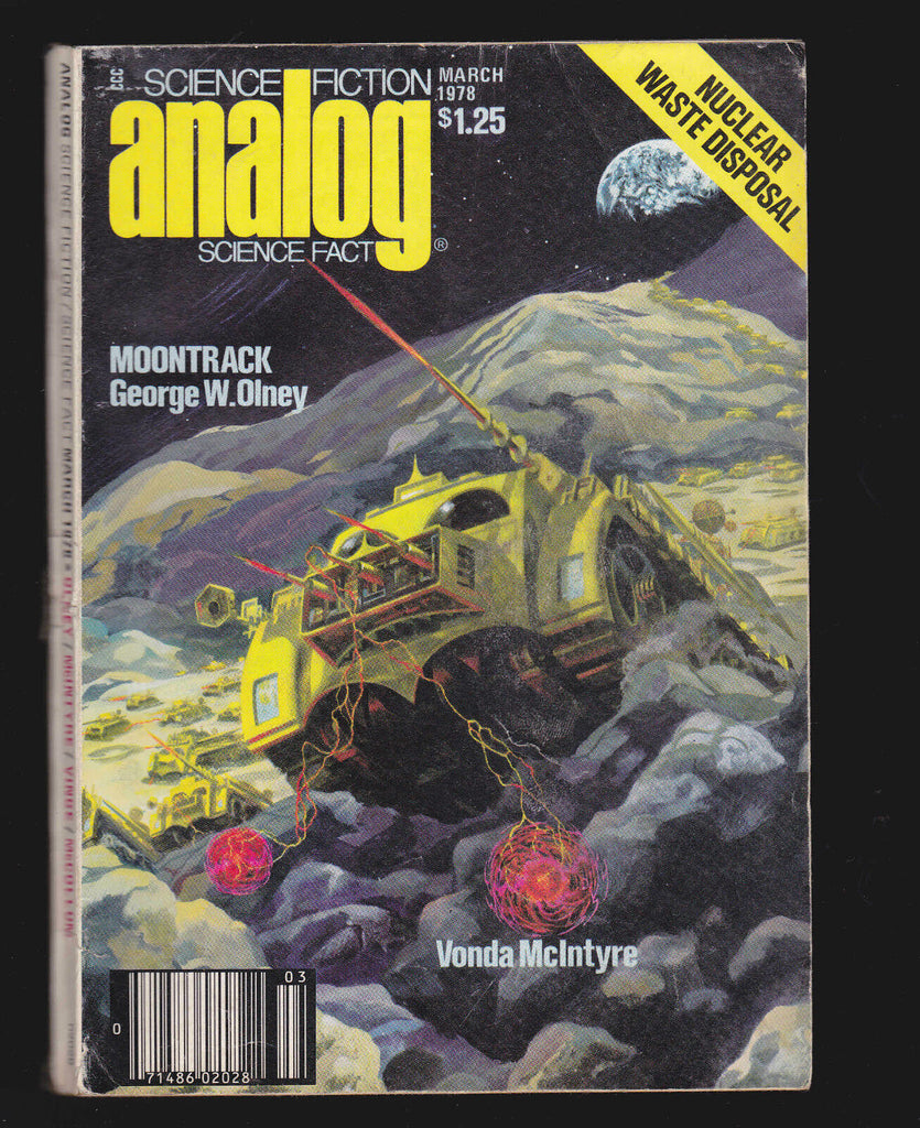 Analog Magazine March 1978 George W Olney Vonda McIntyre Joan D Vinge
