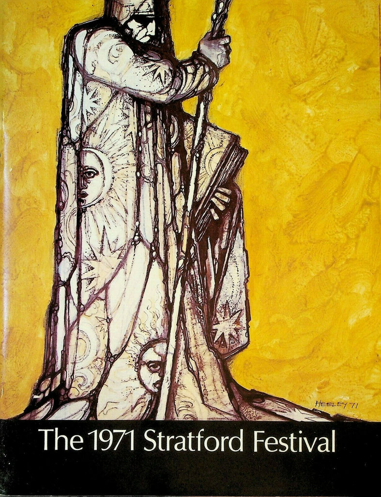 Stratford Festival Canada 1971 Program Donald Sutherland William Shakespeare