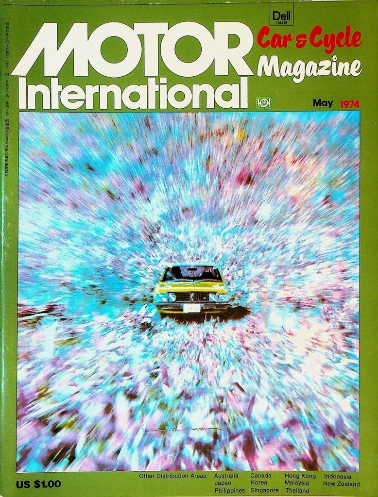 Motor International Magazine Car & Cycle May 1974 Mark Donohue Honda Yamaha