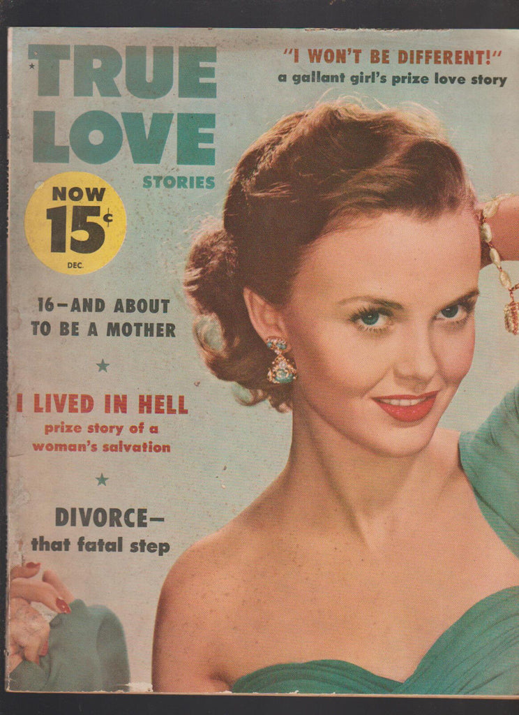 True Love Stories December 1955 16 And About to be a Mother