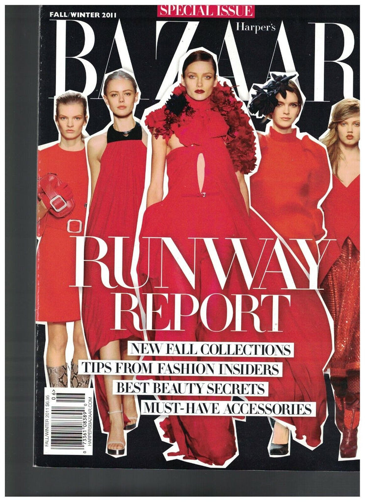 Harper's Bazaar Magazine Fall 2011 Runway Wrap-Up Fashion Models
