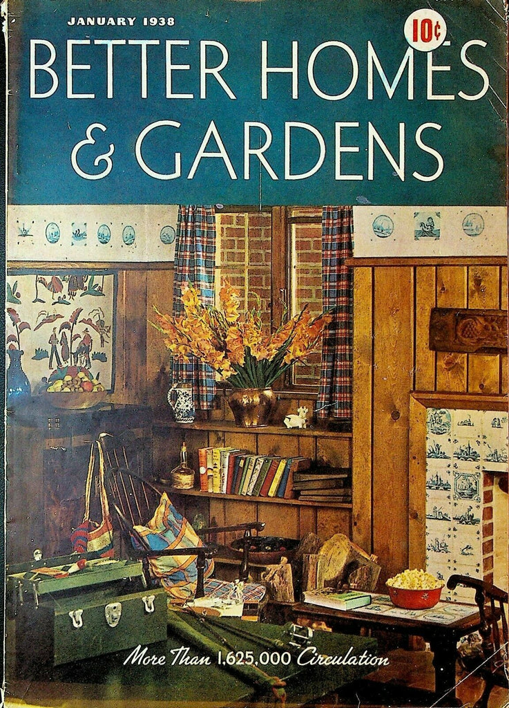 Better Homes & Gardens Magazine January 1938 Dionne Quintuplets