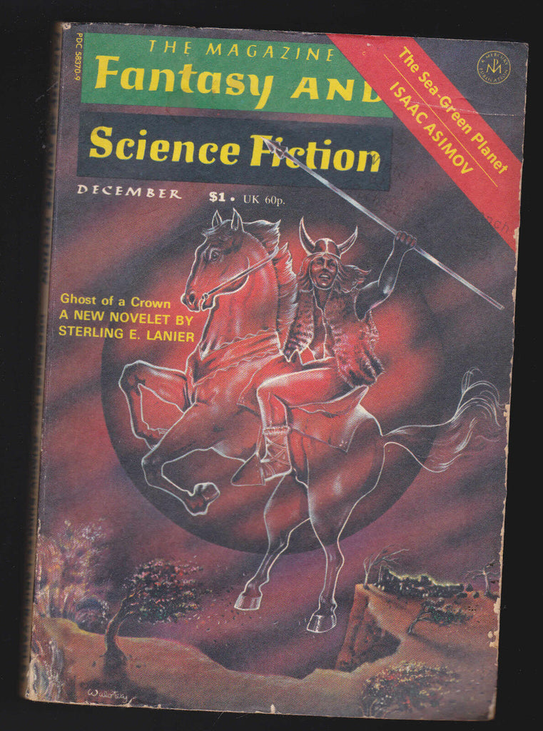 The Magazine of Fantasy & Science Fiction December 1976 John Varley Isaac Asimov