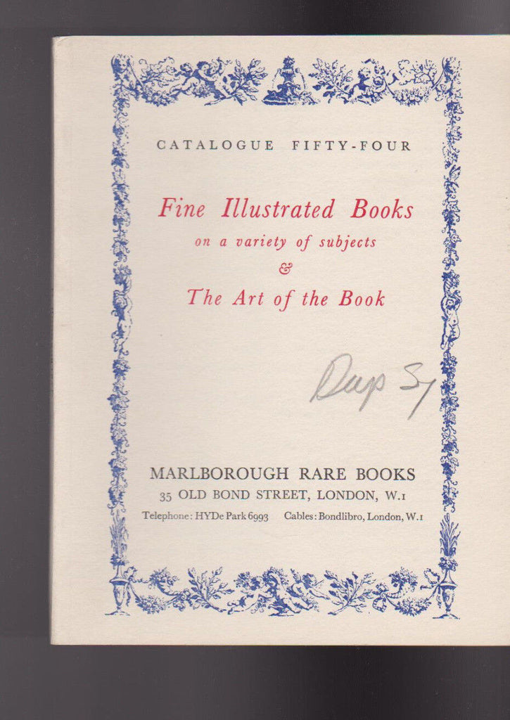 Marlborough Rare Books Catalogue 54 Fine Illustrated Books