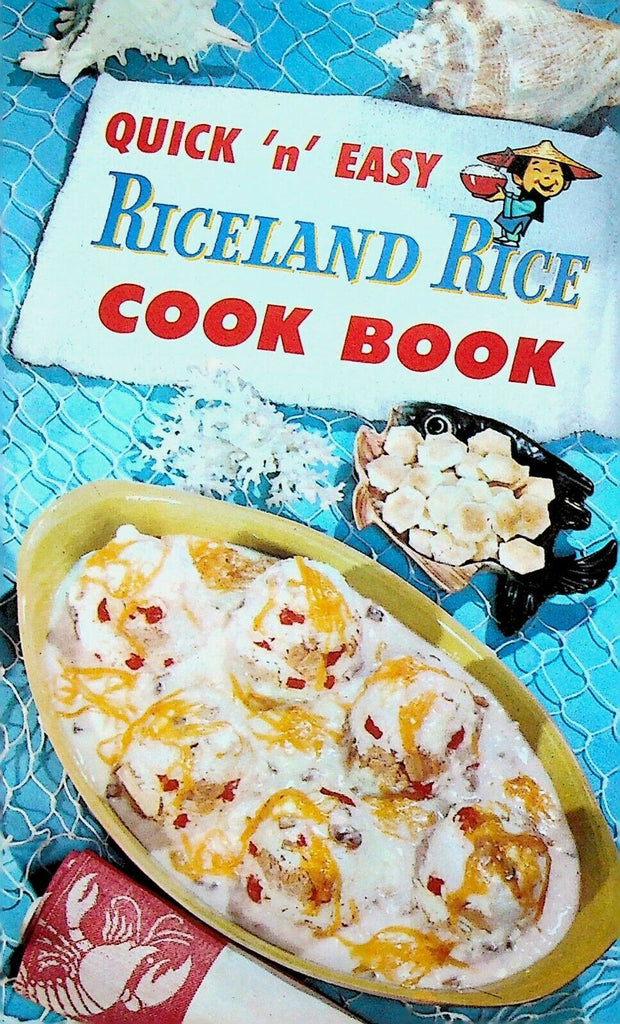 Quick n Easy Riceland Rice Cook Book 1960s Advertising Recipe Booklet