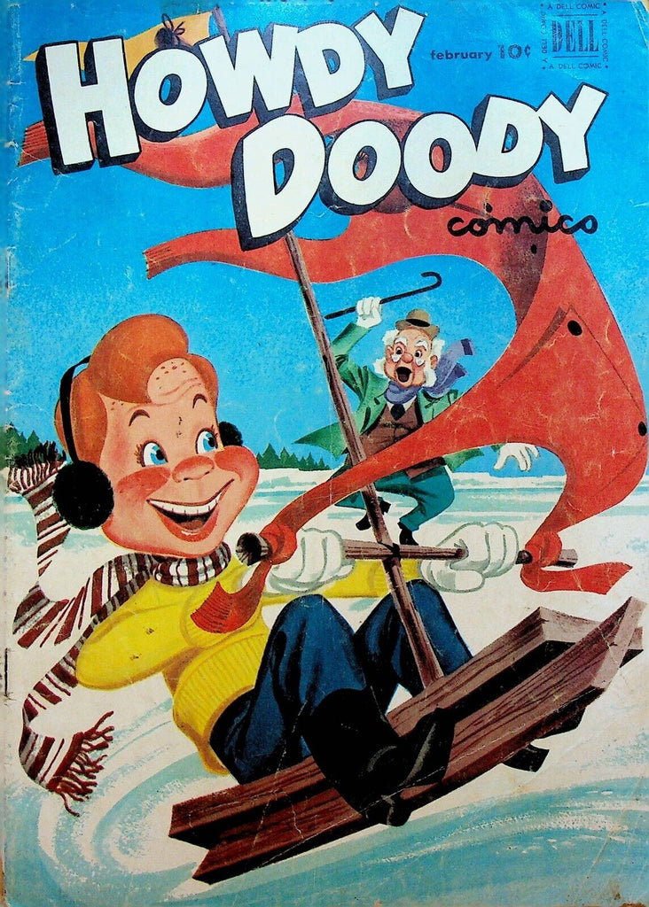 Howdy Doody 14 Dell Comics 1952 Winter Fun