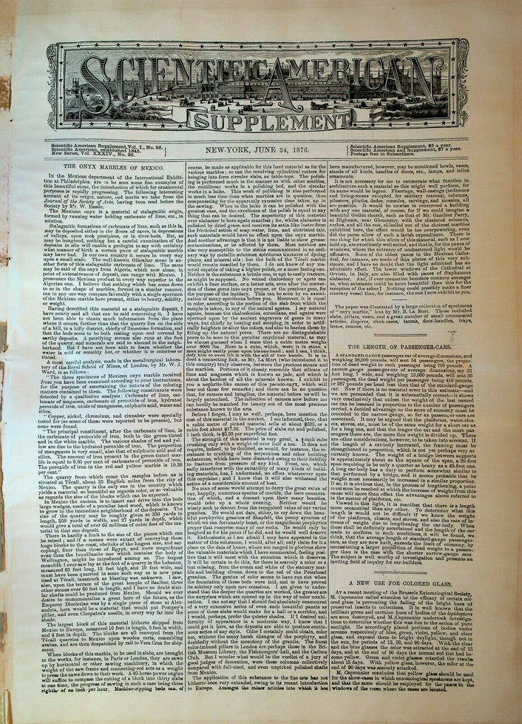 Scientific American Supplement June 24 1876 St Gothard Railway Tunnel
