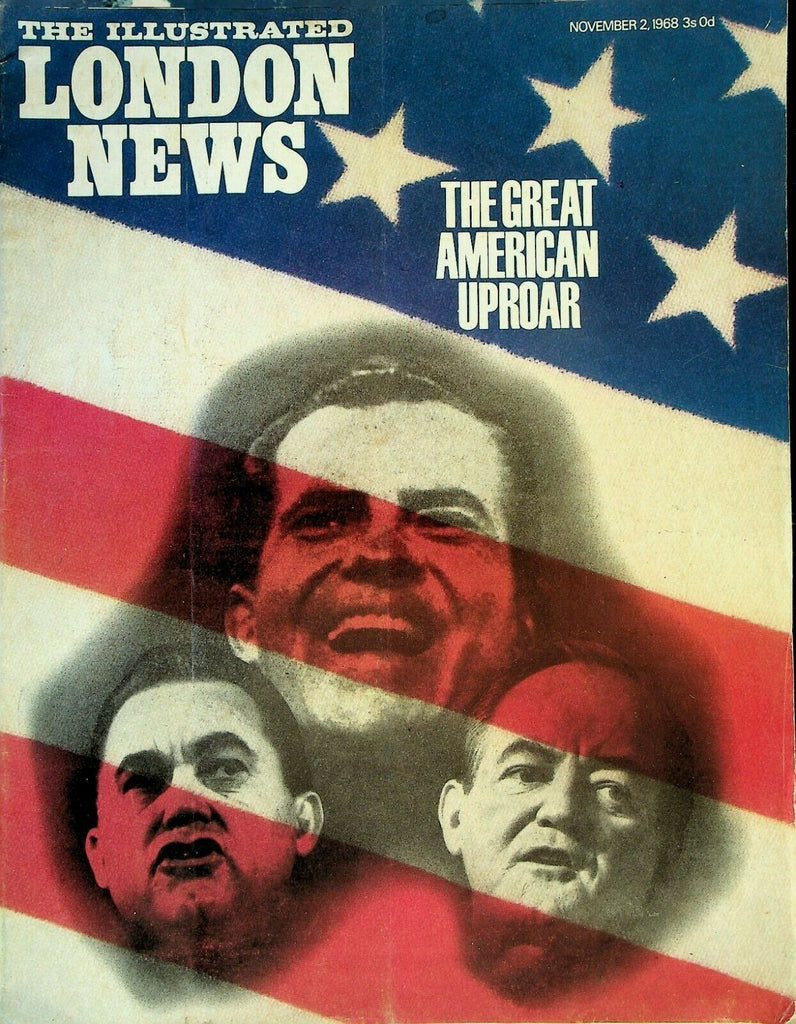 Illustrated London News November 2 1968 Prague Riots Olympics Marilyn Monroe