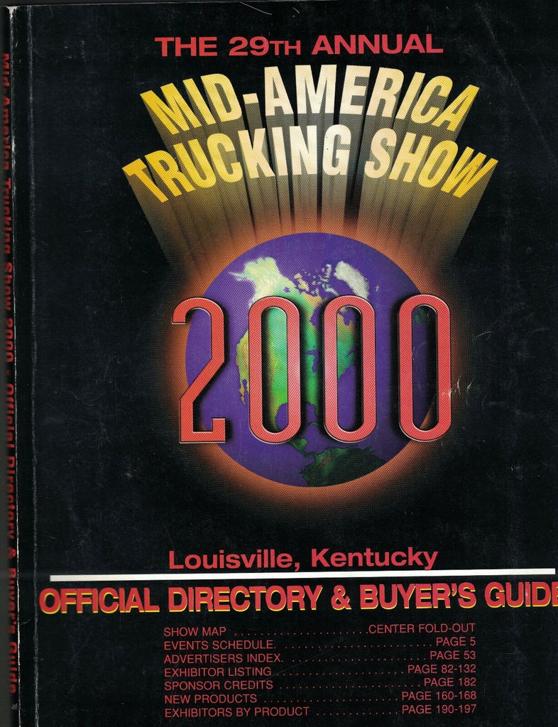 Mid-America Trucking Show 2000 Official Directory & Buyers Guide