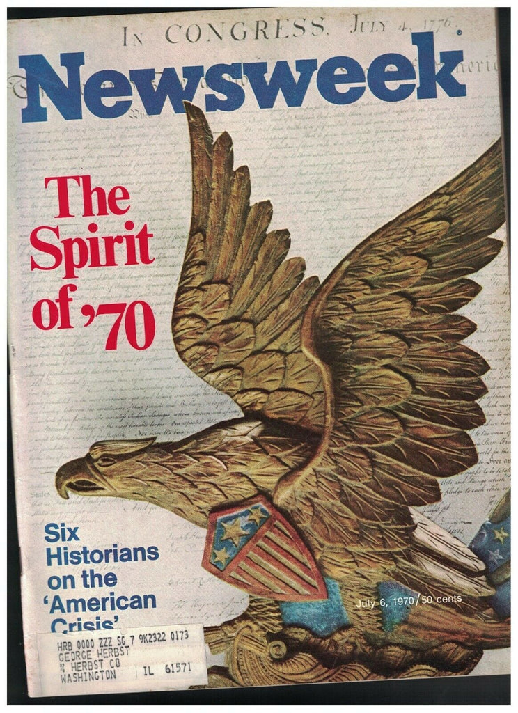 Newsweek Magazine July 6 1970 Pele World Cup Brazil Tony Jacklin