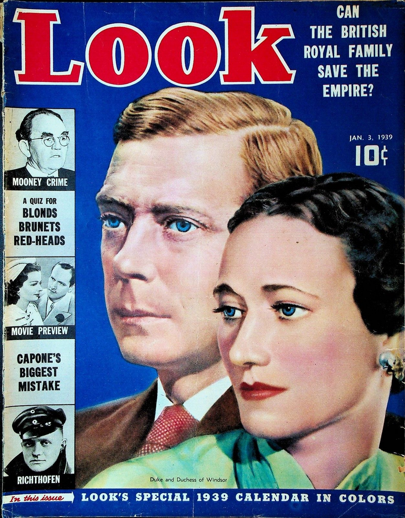 Look Magazine January 3 1939 Al Capone Shirley Temple Tom Mooney