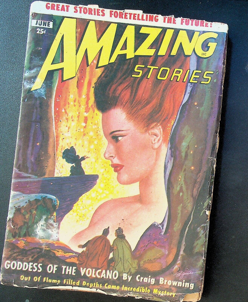 Amazing Stories Pulp June 1950 Craig Browning Gerald Vance Rog Phillips