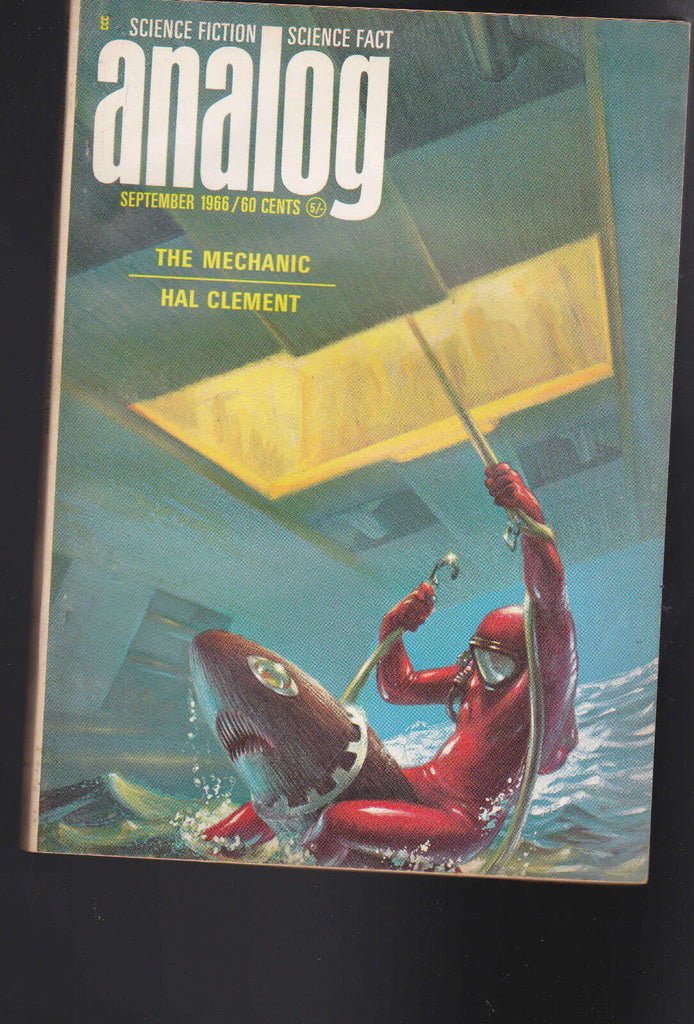 Analog Magazine September 1966 Randall Garrett Christopher Anvil