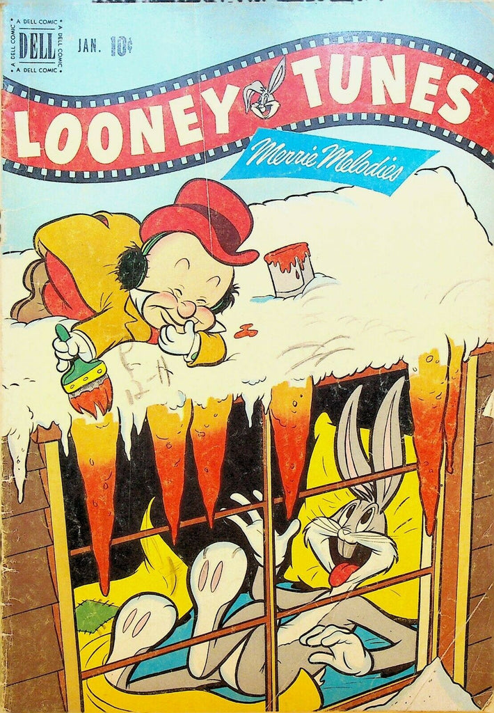 Looney Tunes 123 Dell Comics 1952 Bugs Bunny Elmer Fudd Icicles