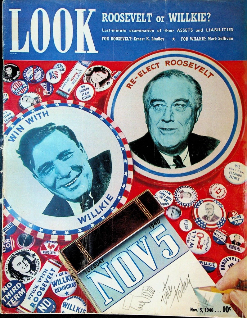 Look Magazine November 5 1940 John Barrymore Jack Dempsey Joan Blondell