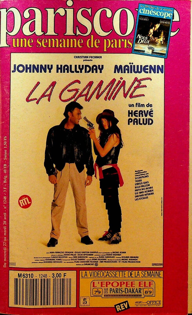 Parisco Une Semaine de Paris April 22 1992 La Gamine Johnny Hallyday Maiwenn