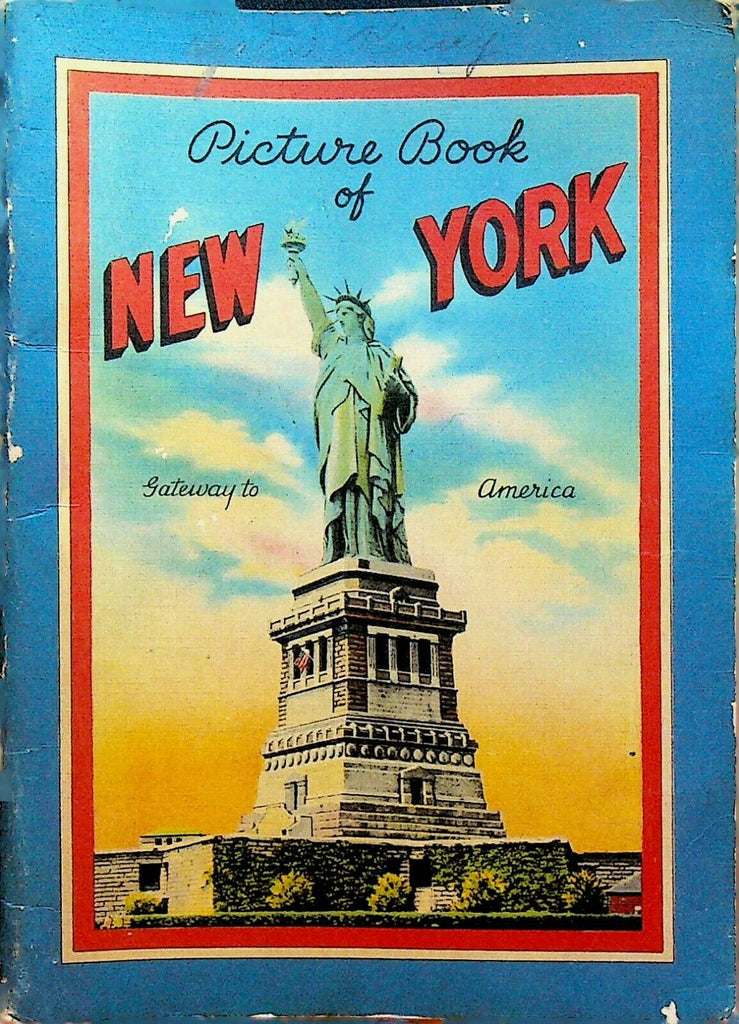 Picture Book of New York City 1947 Colorpicture Publishers Travel Tourism
