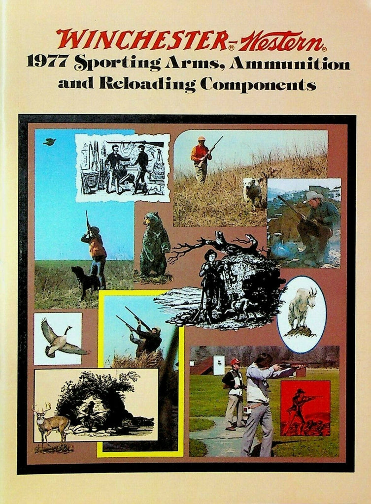 Winchester Western 1977 Sporting Arms Ammunition Reloading Components Catalog