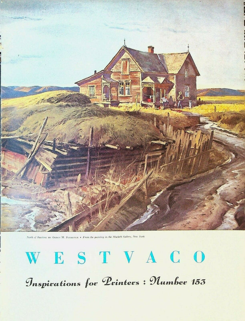 Westvaco Inspirations for Printers Magazine 153 1945 Ogden M Pleissner