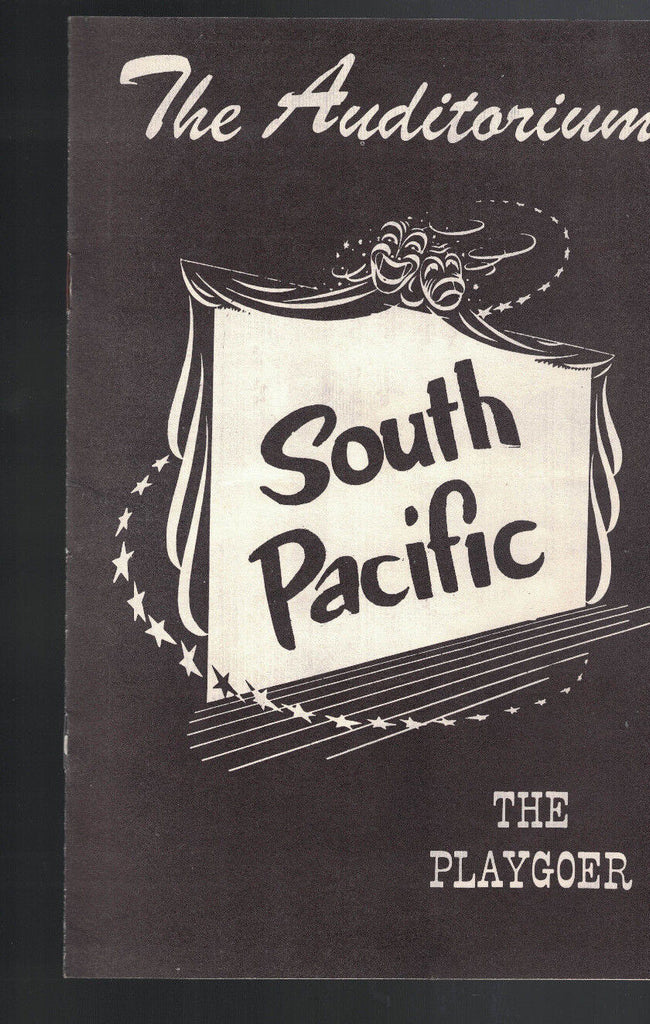 South Pacific Playgoer The Auditorium Theater Rochester NY 1953 Iva Withers