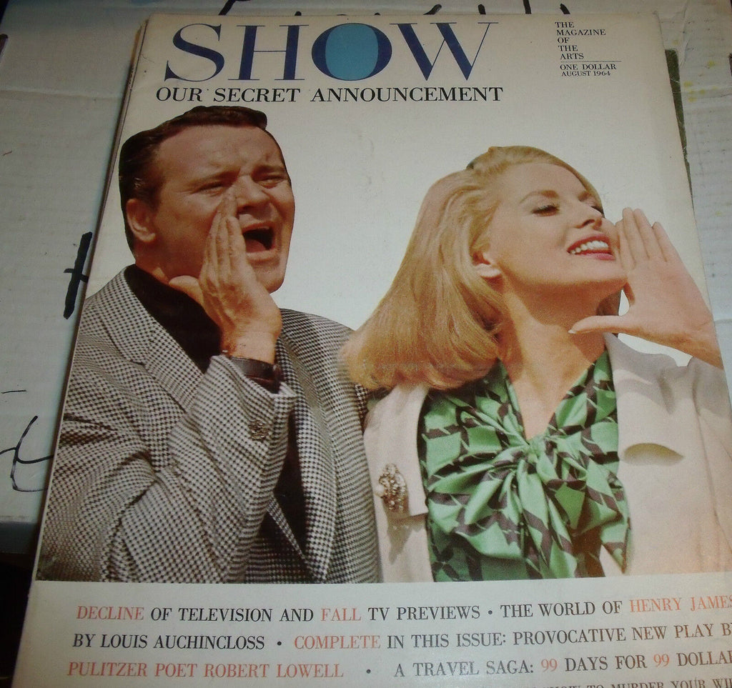 Show Magazine of the Arts August 1964 Fall TV Preview Henry James Virna Lisi