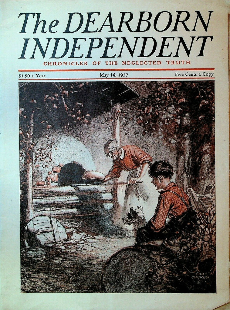 The Dearborn Independent May 14 1927 Baseball Gambling Livingstone Africa