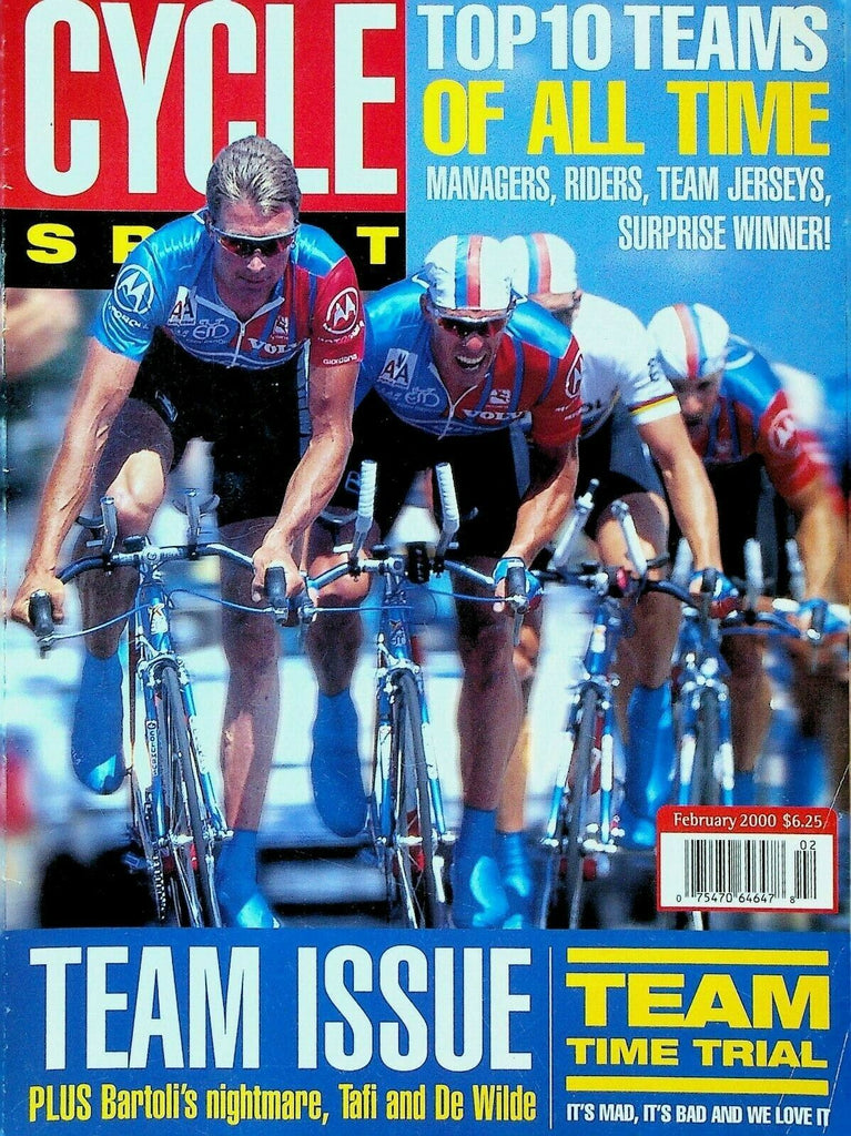 Cycle Sport Magazine February 2000 Dave Millar Tim Johnson Oscar Freire