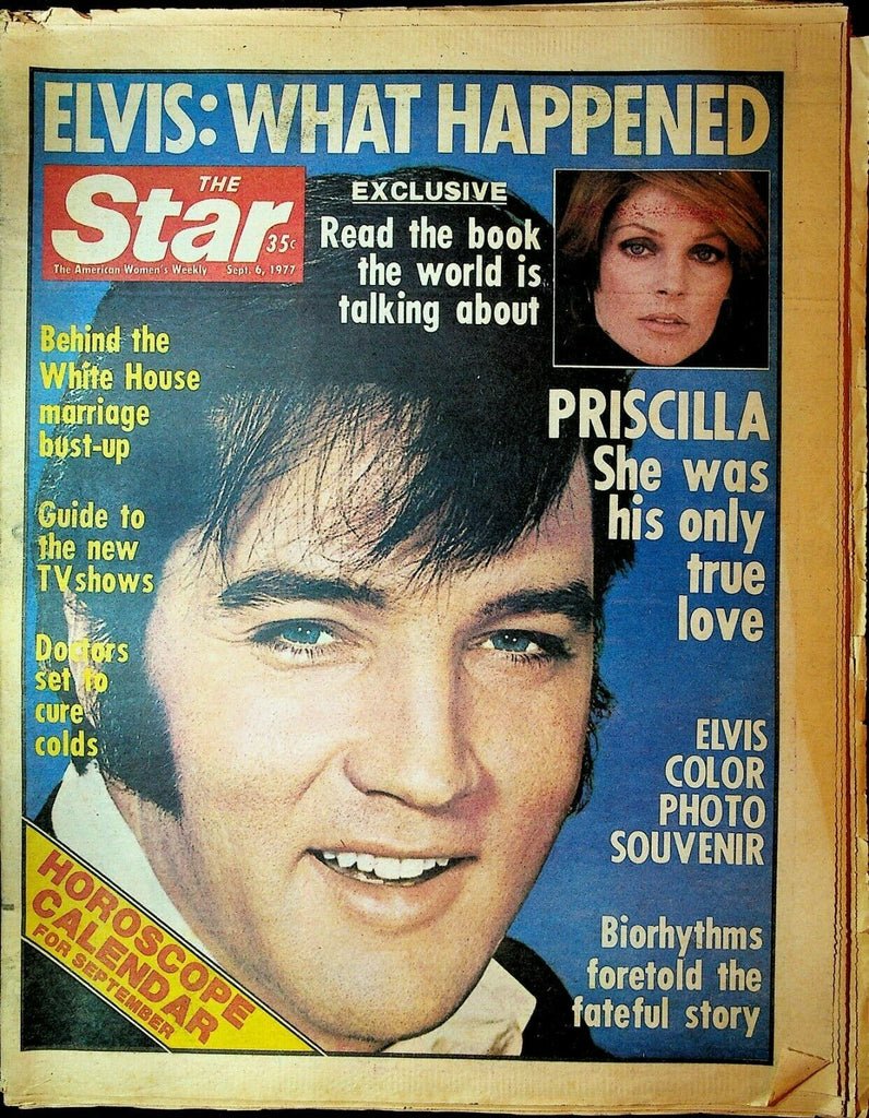 Star Tabloid September 6 1977 Elvis Presley JFK Jr Clint Eastwood