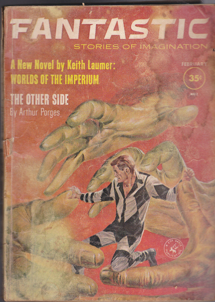 Fantastic Stories of Imagination February 1961 Arthur Porges Jack Sharkey