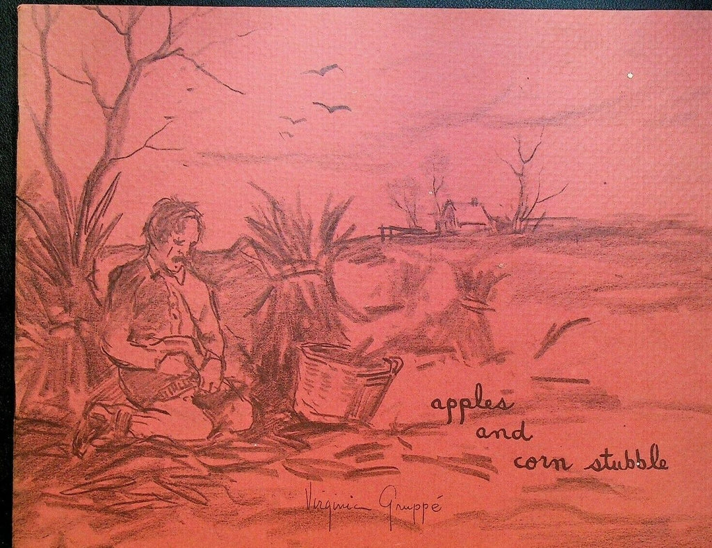 Apples & Corn Stubble Virginia Gruppe Chase Rd Henrietta NY 1976