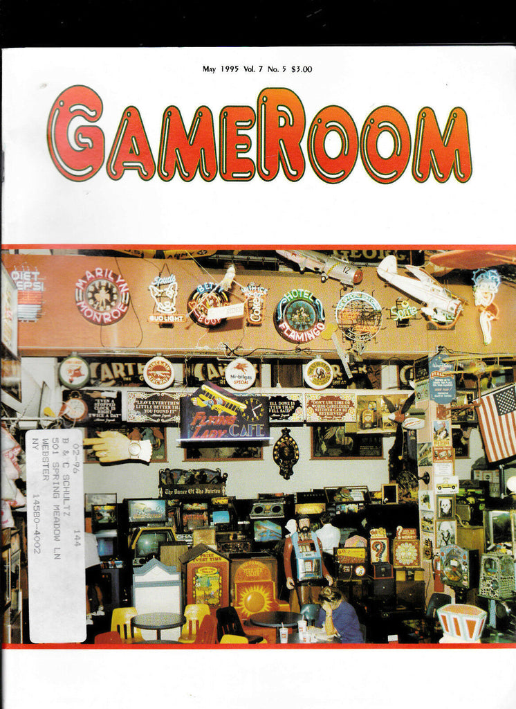 GameRoom Magazine Electro Williams CPU May 1995