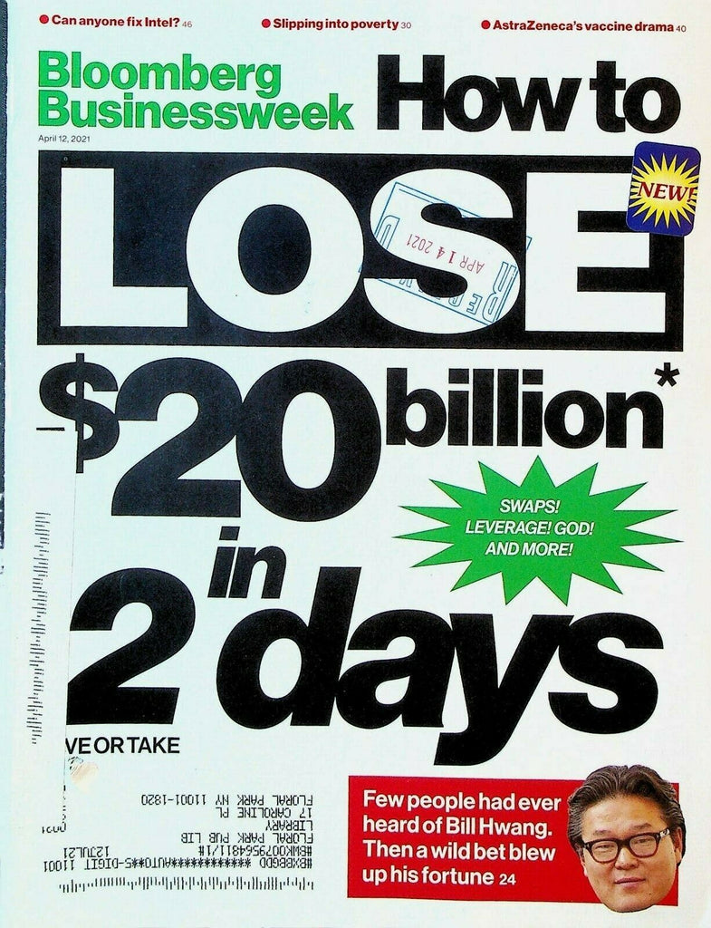 Bloomberg Businessweek April 12 2021 Bill Hwang Toyota Intel Oracle