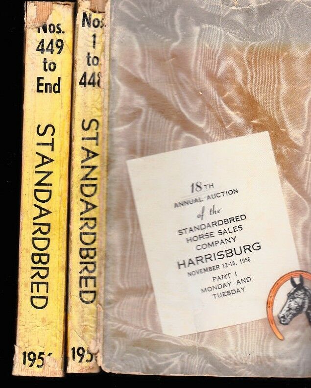 Standardbred Horse Sales Company1 956 Auction Catalog  Harrisburg Pa