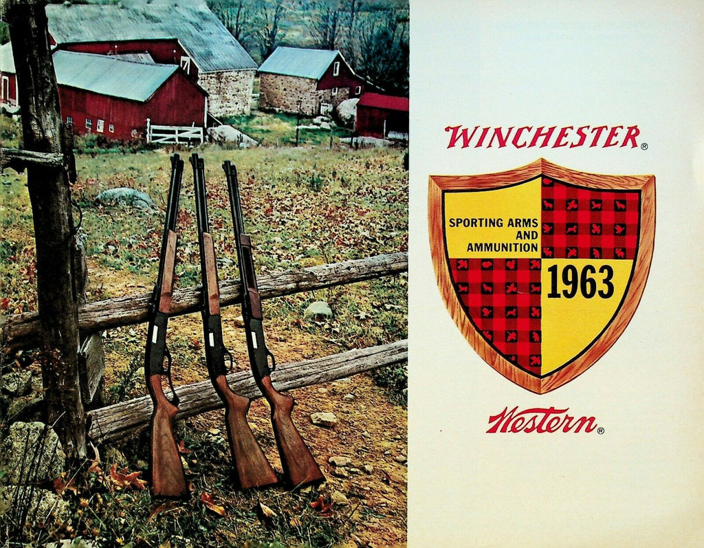 Winchester Sporting Arms & Ammunition Catalog 1963 Rifles Shotguns