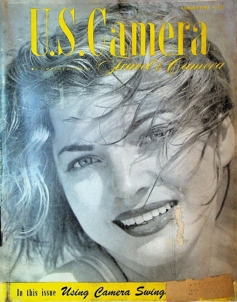 US Camera Magazine August 1947 Muscle Beach Body Building Abbye Stockton