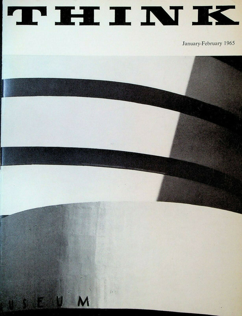 Think IBM Magazine January 1965 Arkansas River Igor Sikorsky Helicopter