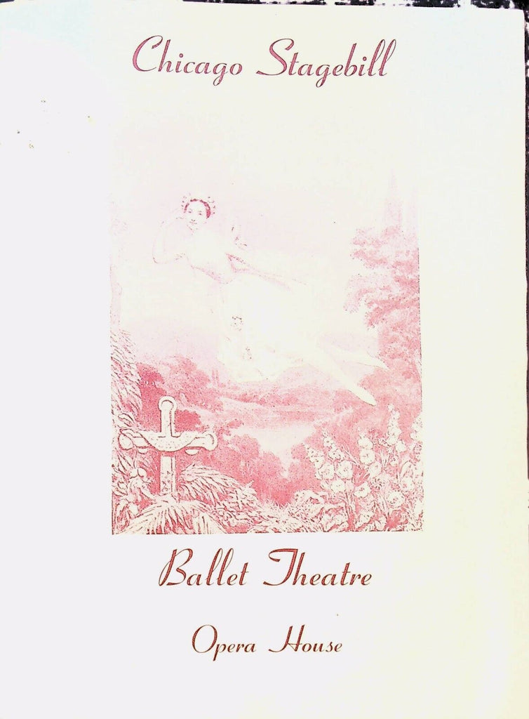 Ballet Theatre Chicago Stagebill December 31 1945 Princess Aurora