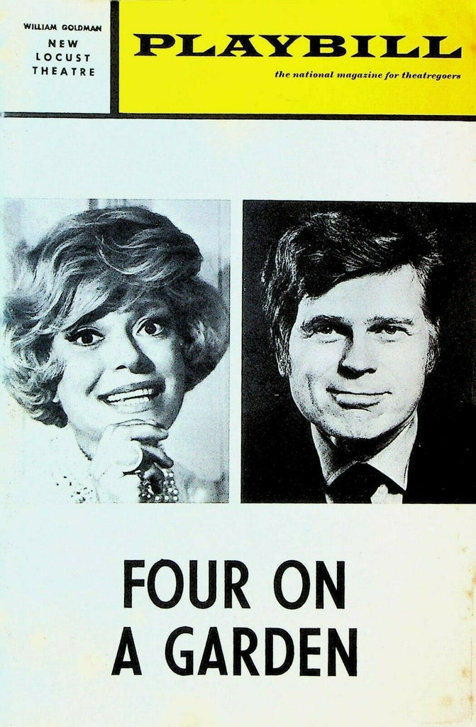 Four on a Garden Playbill December 1970 Carol Channing Tommy Lee Jones