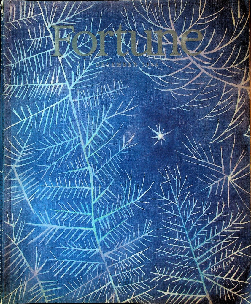 Fortune Magazine December 1944 WWII Philippines Railroads Merchant Marine