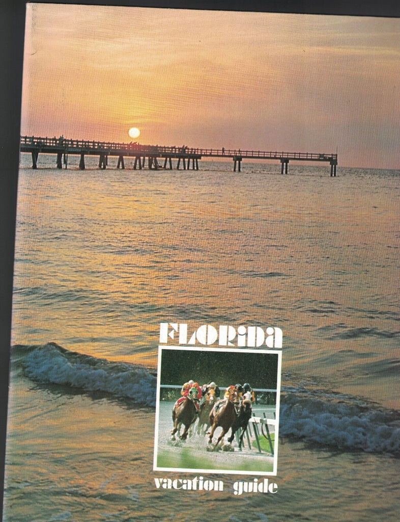 Florida Vacation Guide 1978 80 pages Great Reference