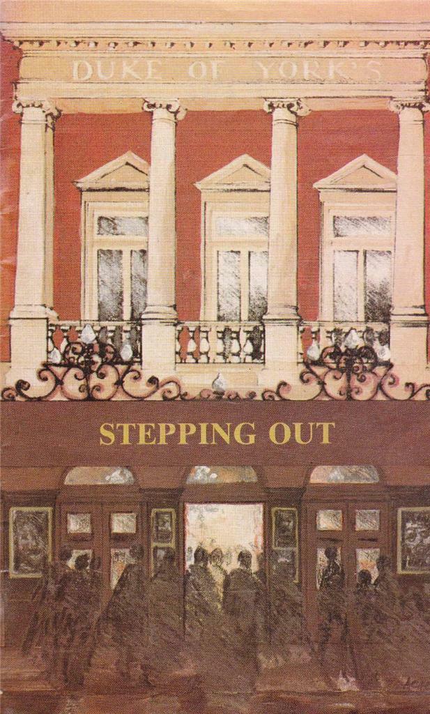 Stepping Out Theatreprint #111 December 1984  Diane Langton