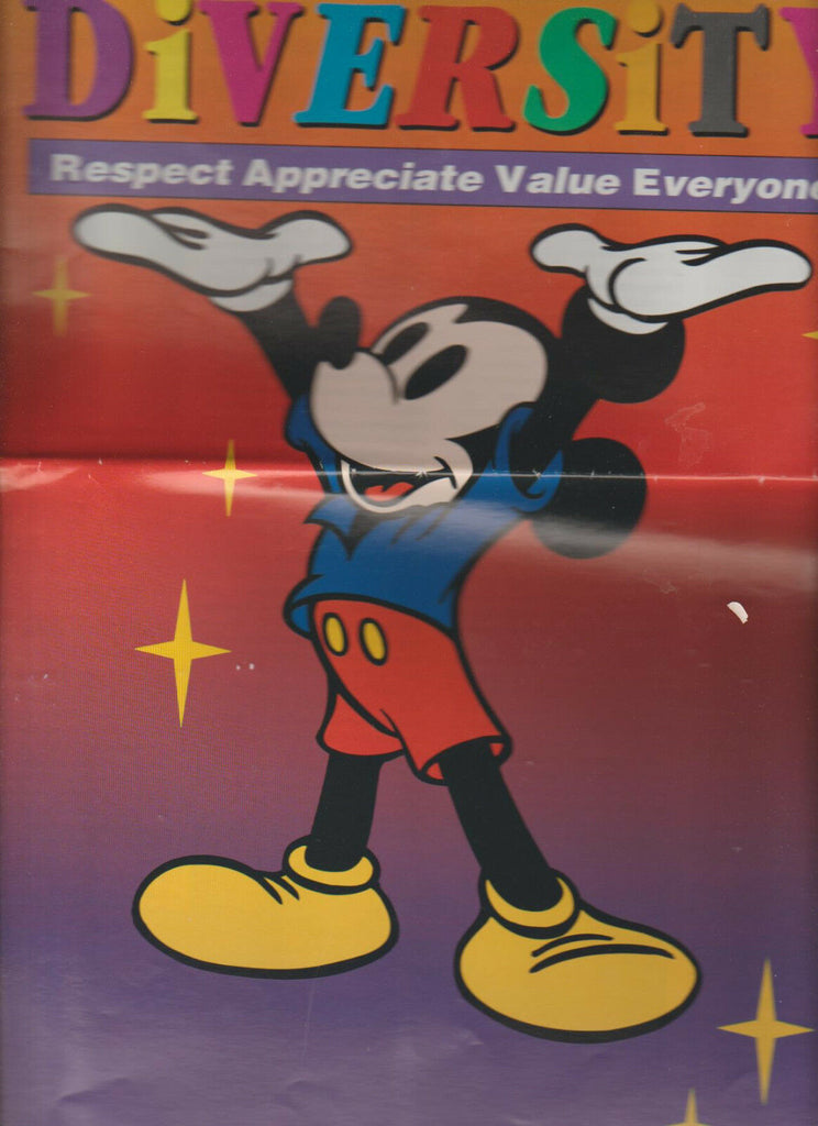 Walt Disney Eyes & Ears Cast Magazine October 22 1998 Diversity Mickey Mouse