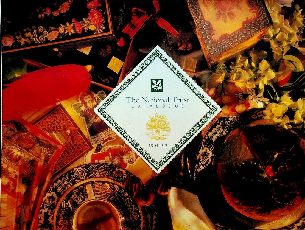 National Trust Christmas Gifts Catalog 1991 1992 Toiletries Tableware Outdoors