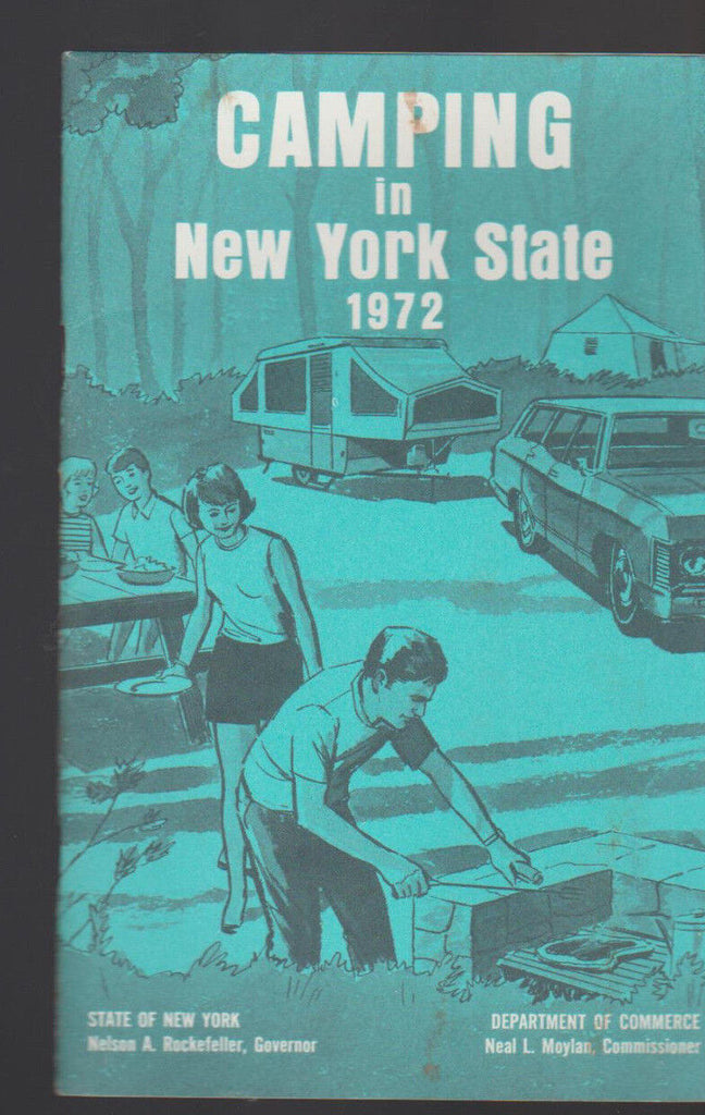 Camping in New York State 1972 Booklet Department of Commerce