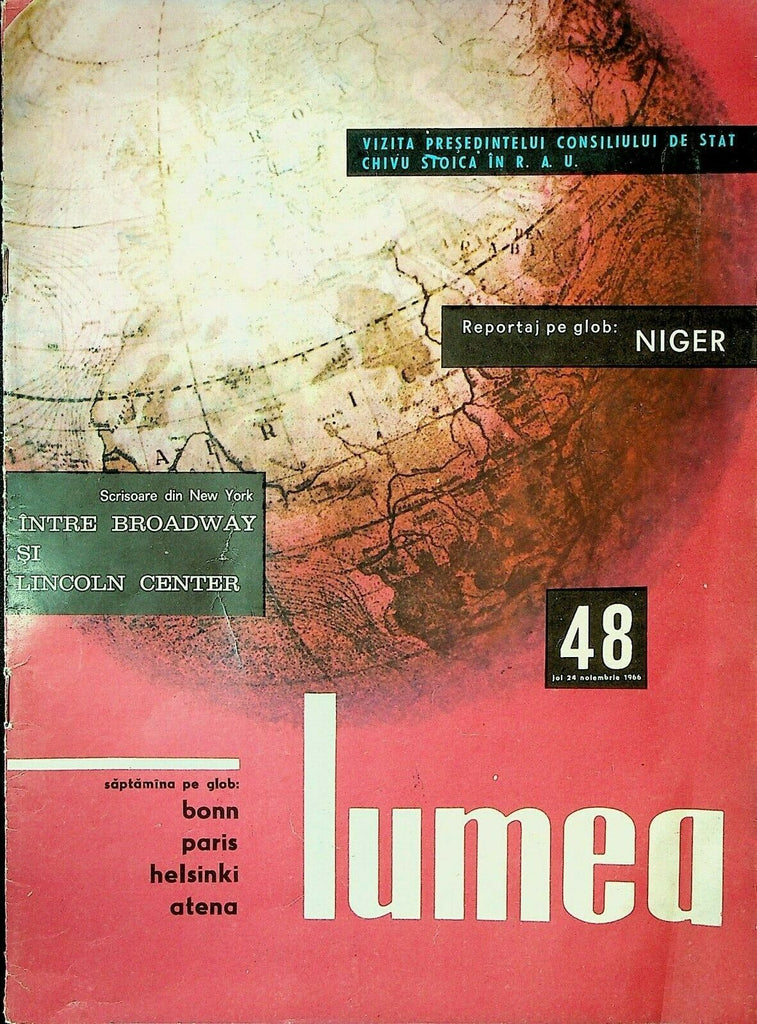 Lumea November 24 1966 Lebanon Vietnam Lincoln Center Miss World Reita Faria
