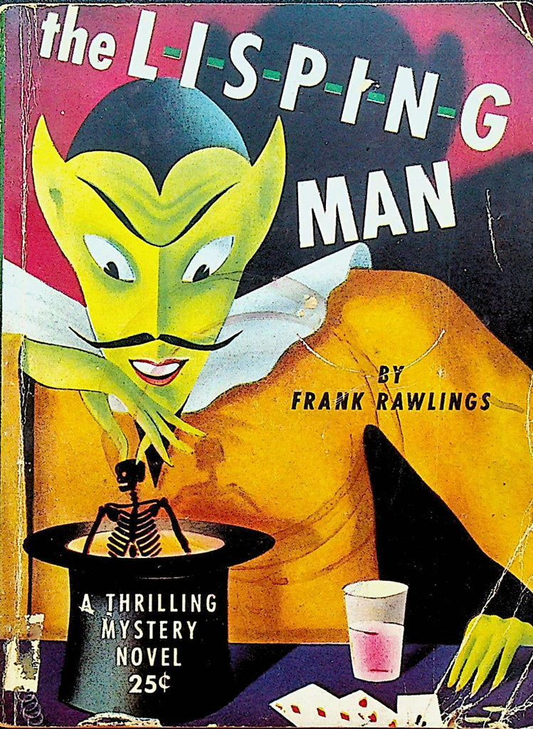 The Lisping Man Frank Rawlings Thrilling Mystery Novel 1944 Hercules
